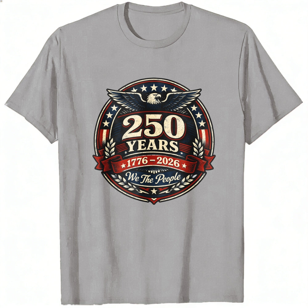 Patriotic American Eagle 250 Years 1776 2026 We The People Classic T-Shirt