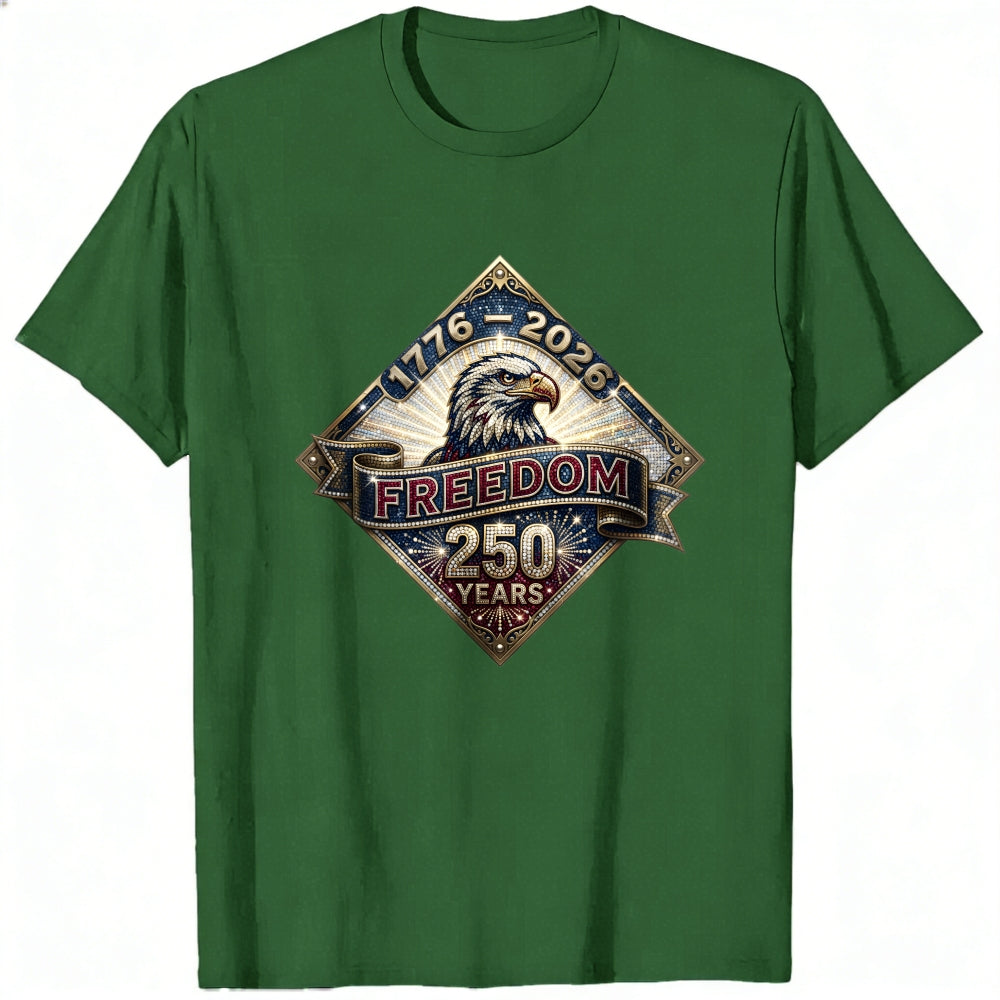 Patriotic Eagle Design Classic T-Shirt Freedom 250 Years 1776 2026