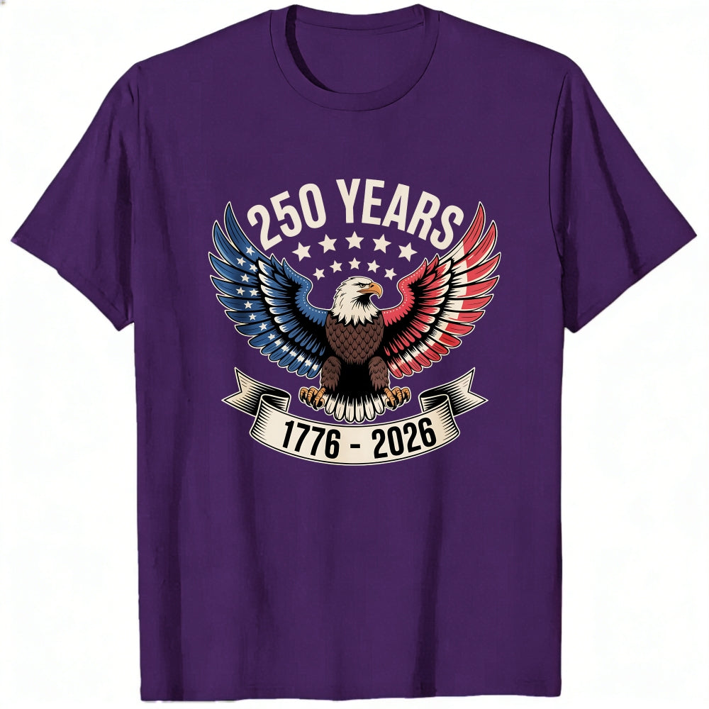 Patriotic Eagle Design Classic T-Shirt 250 Years 1776 2026
