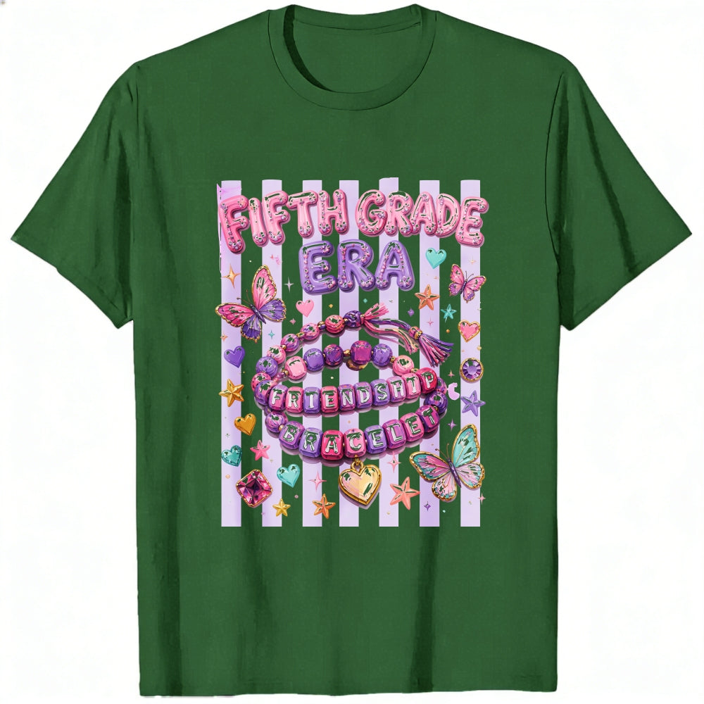 Cute Aesthetic Classic T-Shirt Fifth Grade Era Friendship Bracelet Butterflies