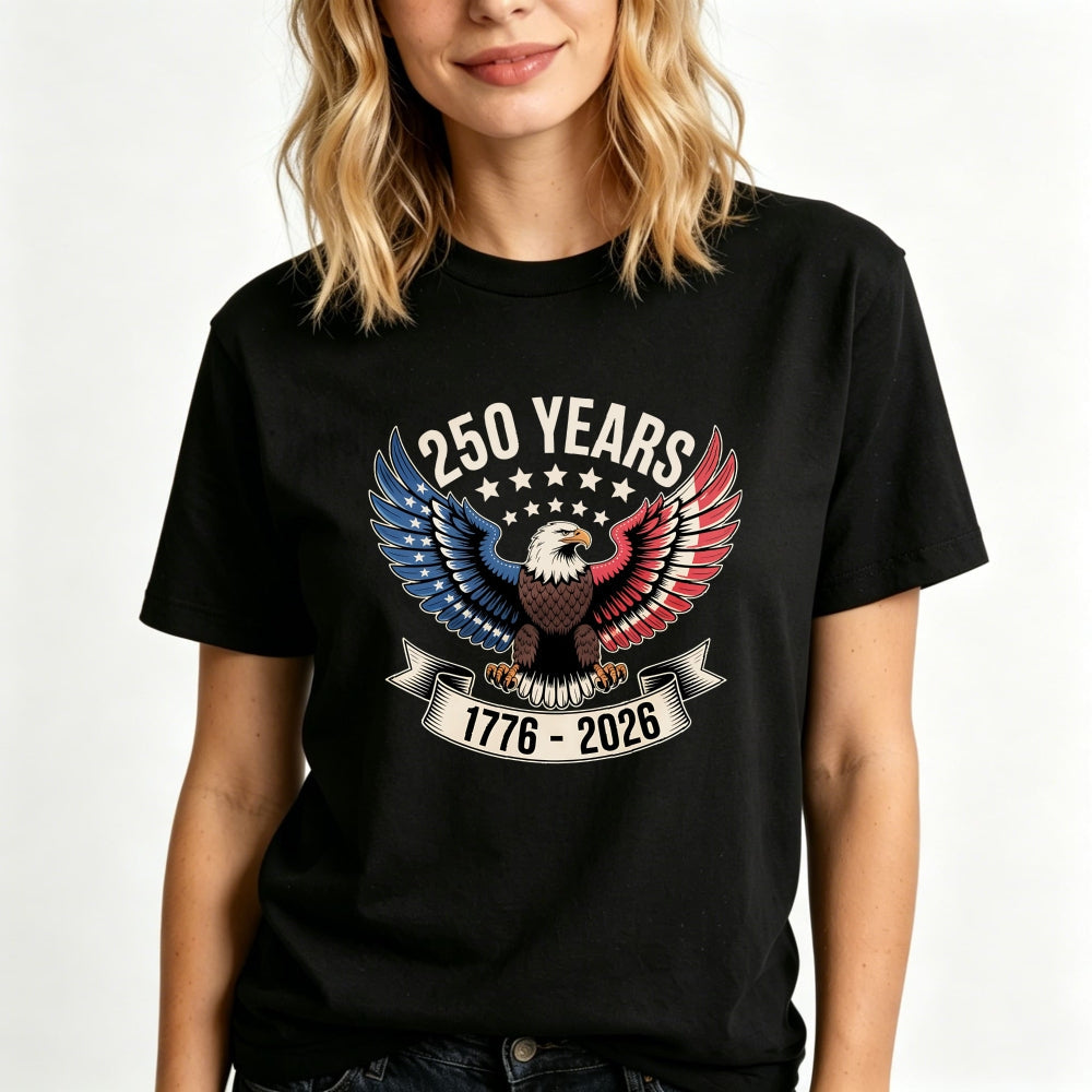 Patriotic Eagle Design Classic T-Shirt 250 Years 1776 2026