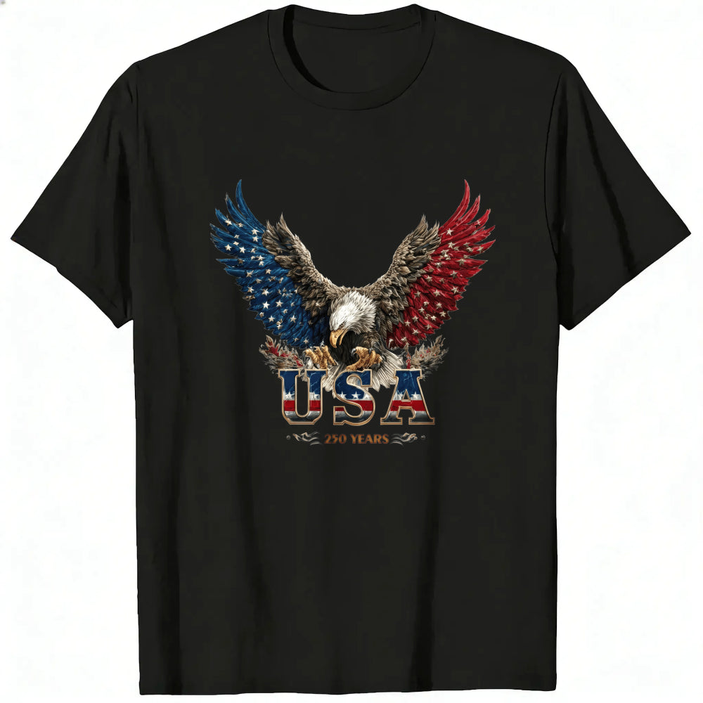 Patriotic Eagle Usa Flag Classic T-Shirt