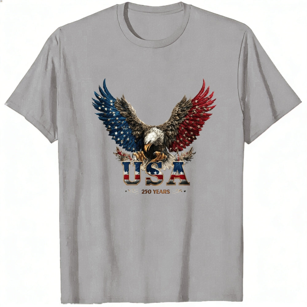 Patriotic Eagle Usa Flag Classic T-Shirt