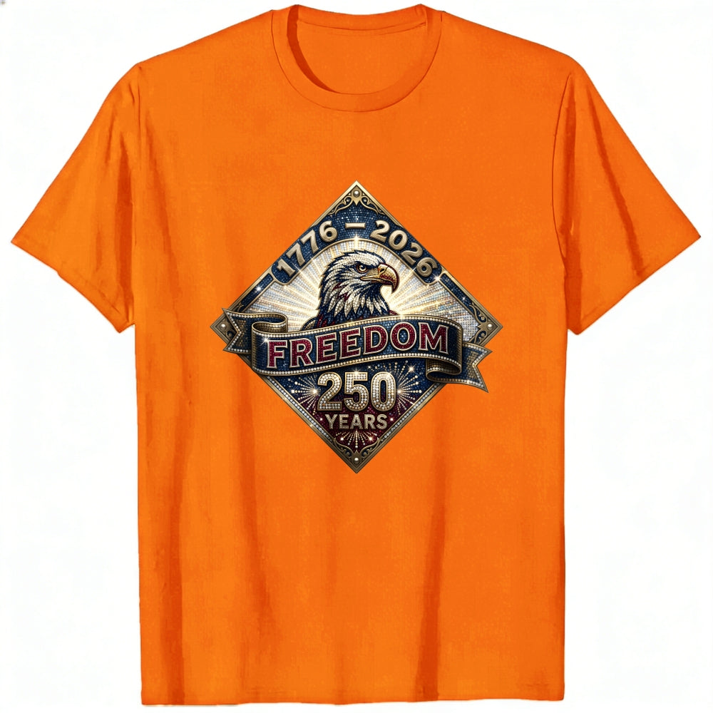Patriotic Eagle Design Classic T-Shirt Freedom 250 Years 1776 2026