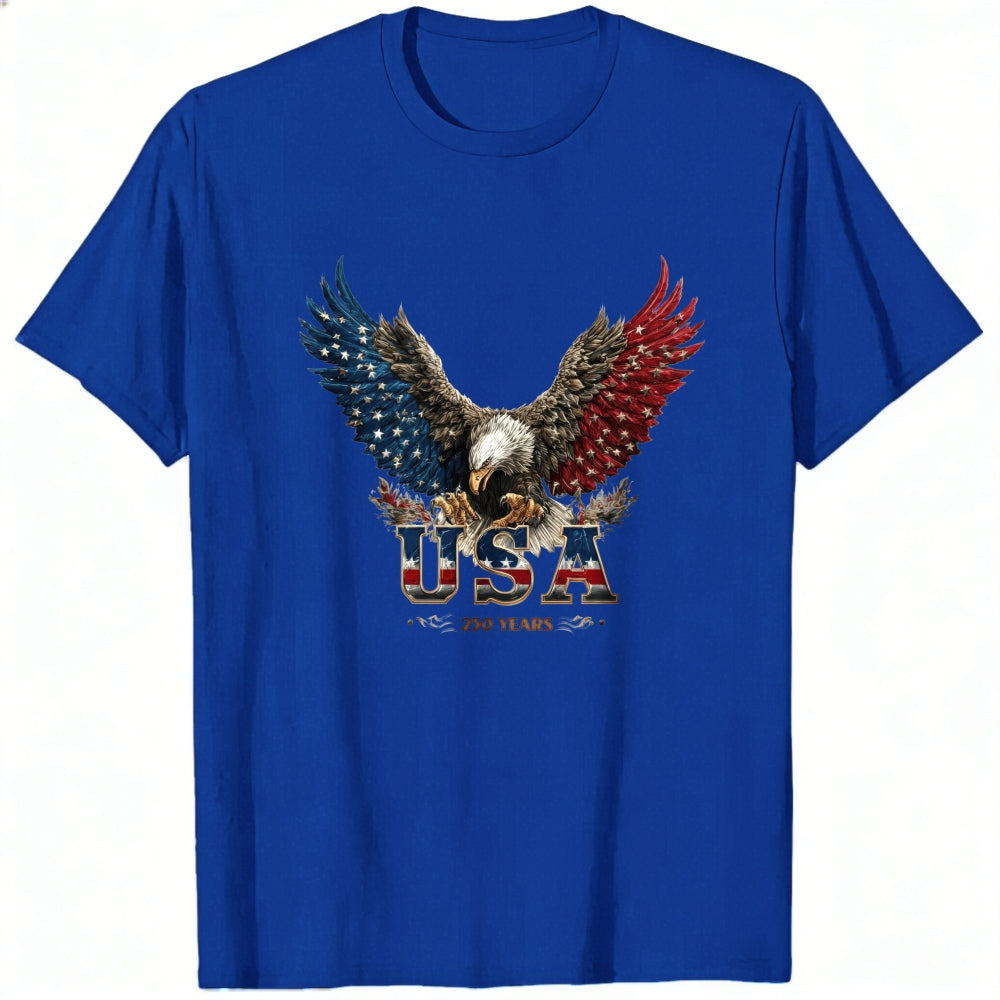 Patriotic Eagle Usa Flag Classic T-Shirt