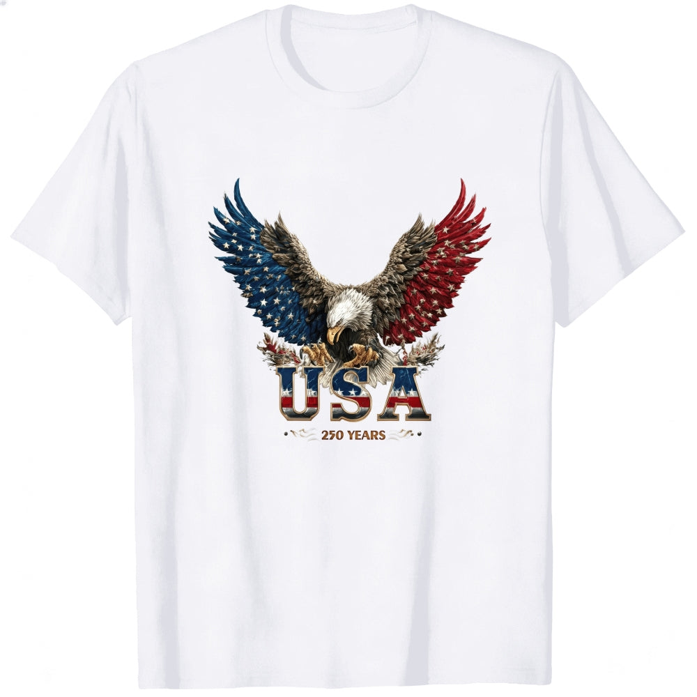 Patriotic Eagle Usa Flag Classic T-Shirt