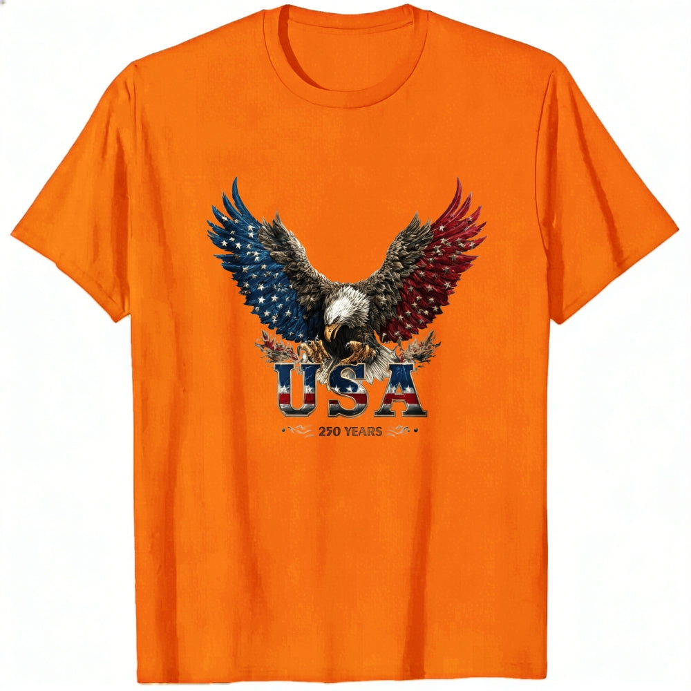 Patriotic Eagle Usa Flag Classic T-Shirt