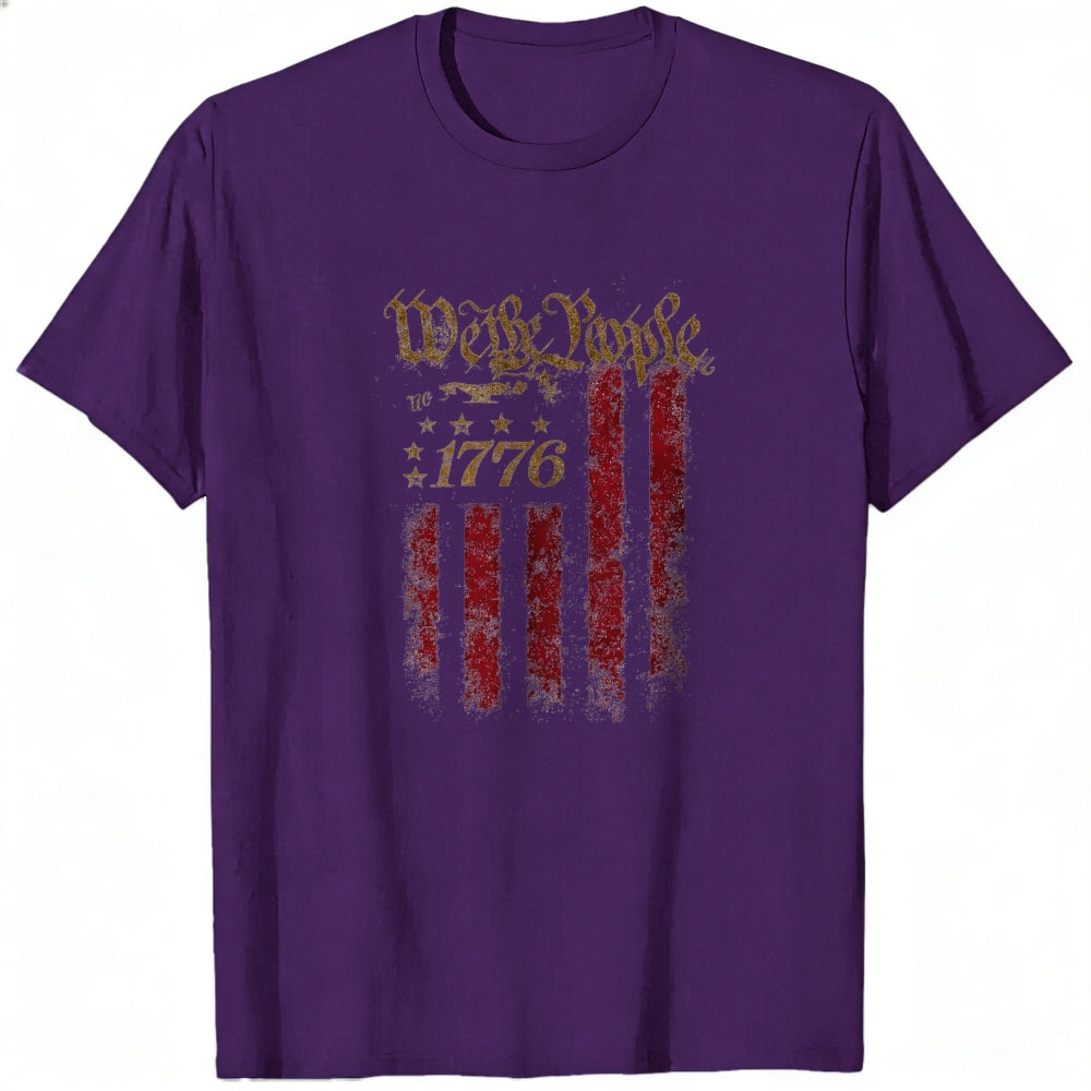 American Flag Design Classic T-Shirt We The People 1776