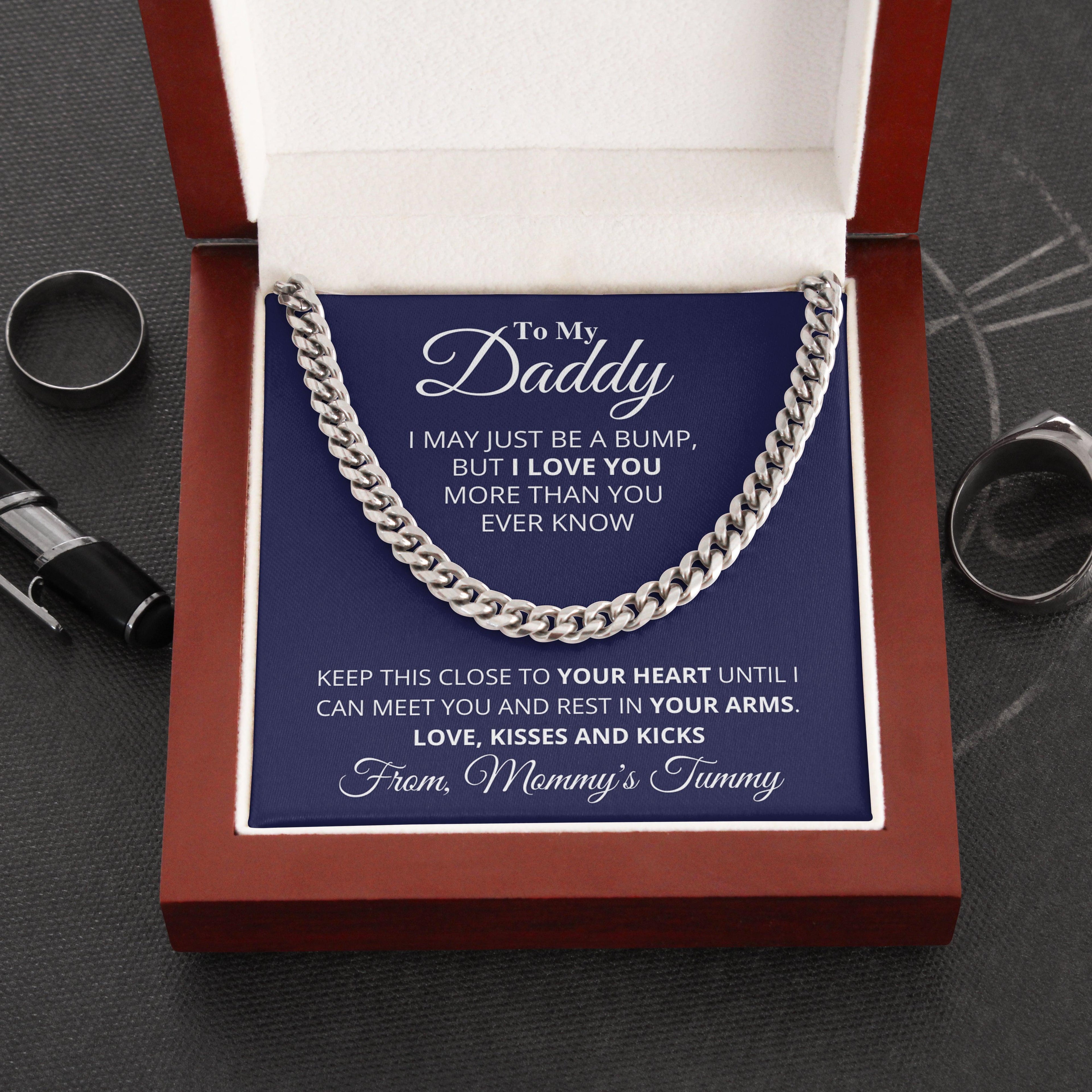 Daddy - Your Heart - Cuban Link Chain
