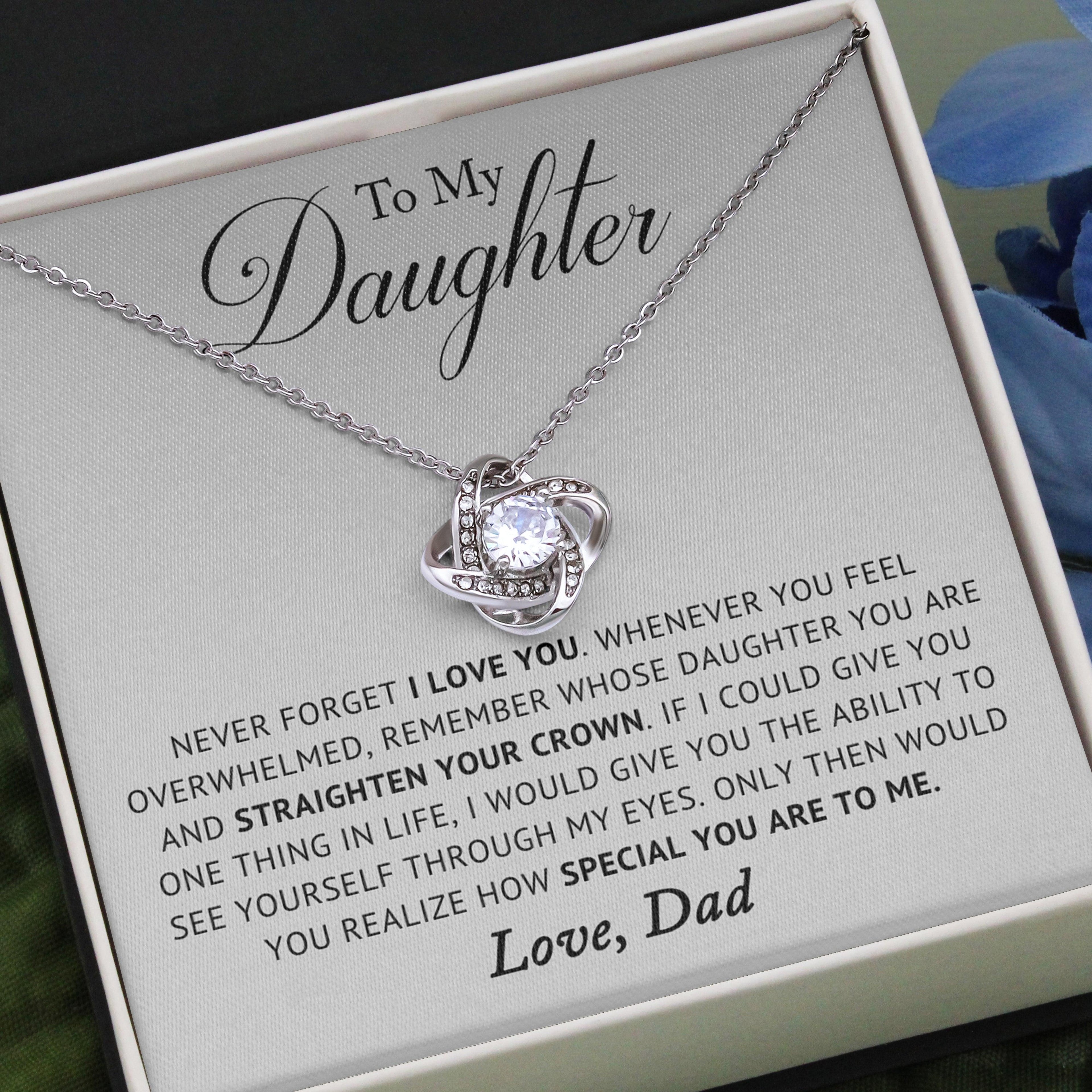 Daughter - Crown - Necklace