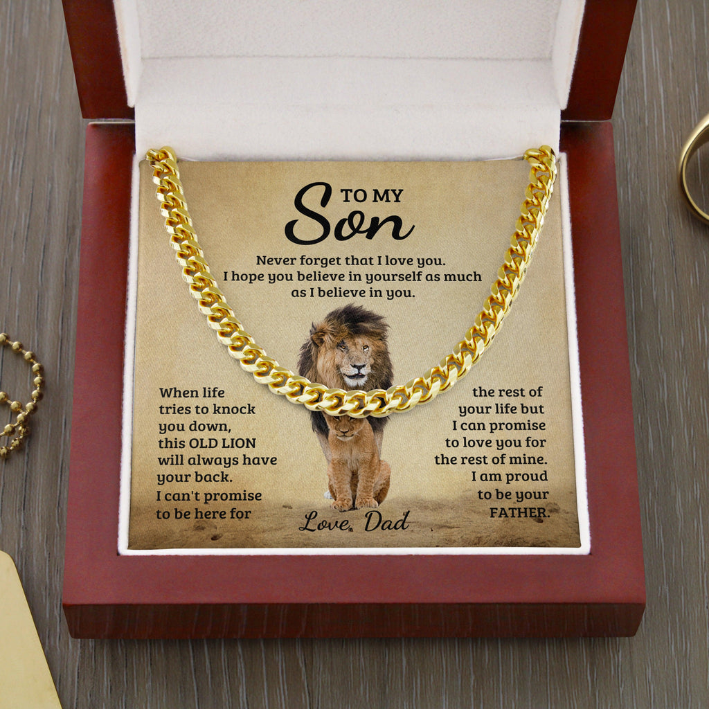 Son - Promise - Cuban Link Chain