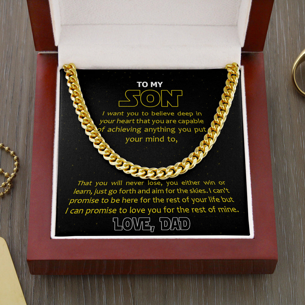 Son - Never Lose - Cuban Link Chain