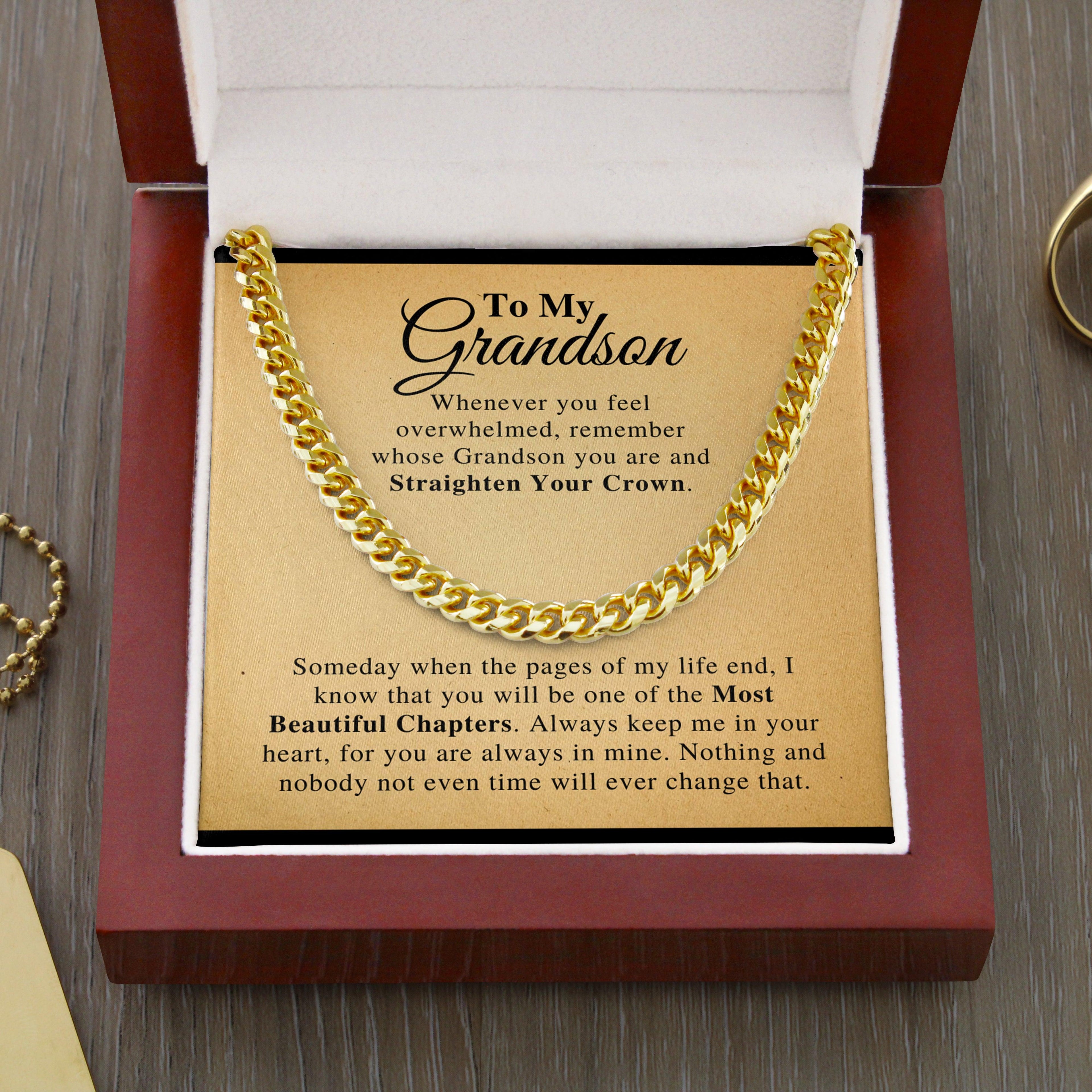 Grandson - The Best - Cuban Link Chain