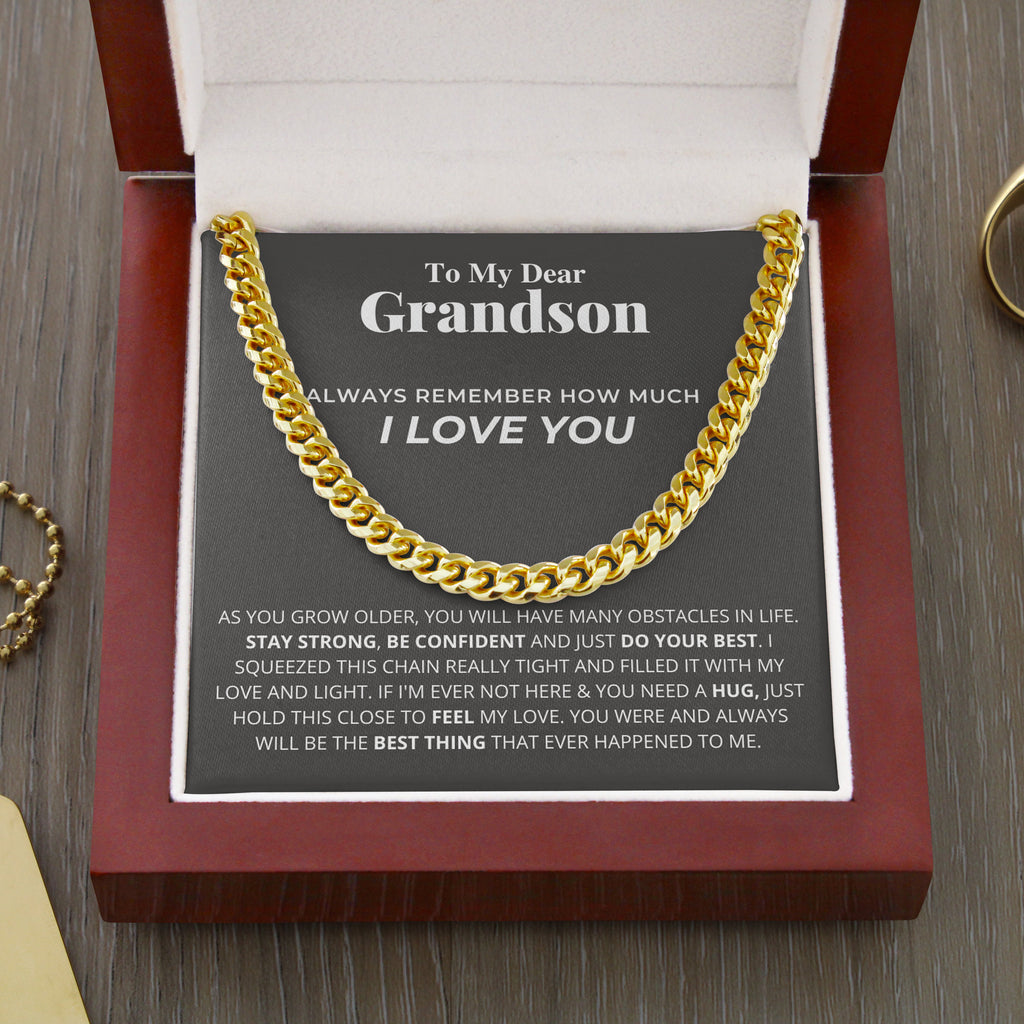 Grandson - Hold This Close - Cuban Link Chain(adjustable)