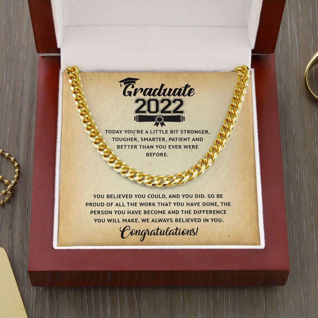 Graduation 2022 - New Horizonts - Cuban Link Chain