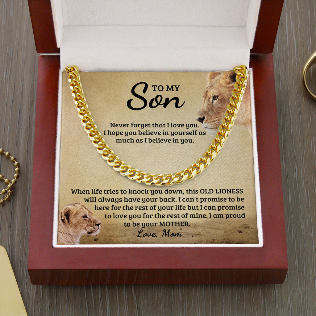 Son - Watch You - Cuban Link Chain
