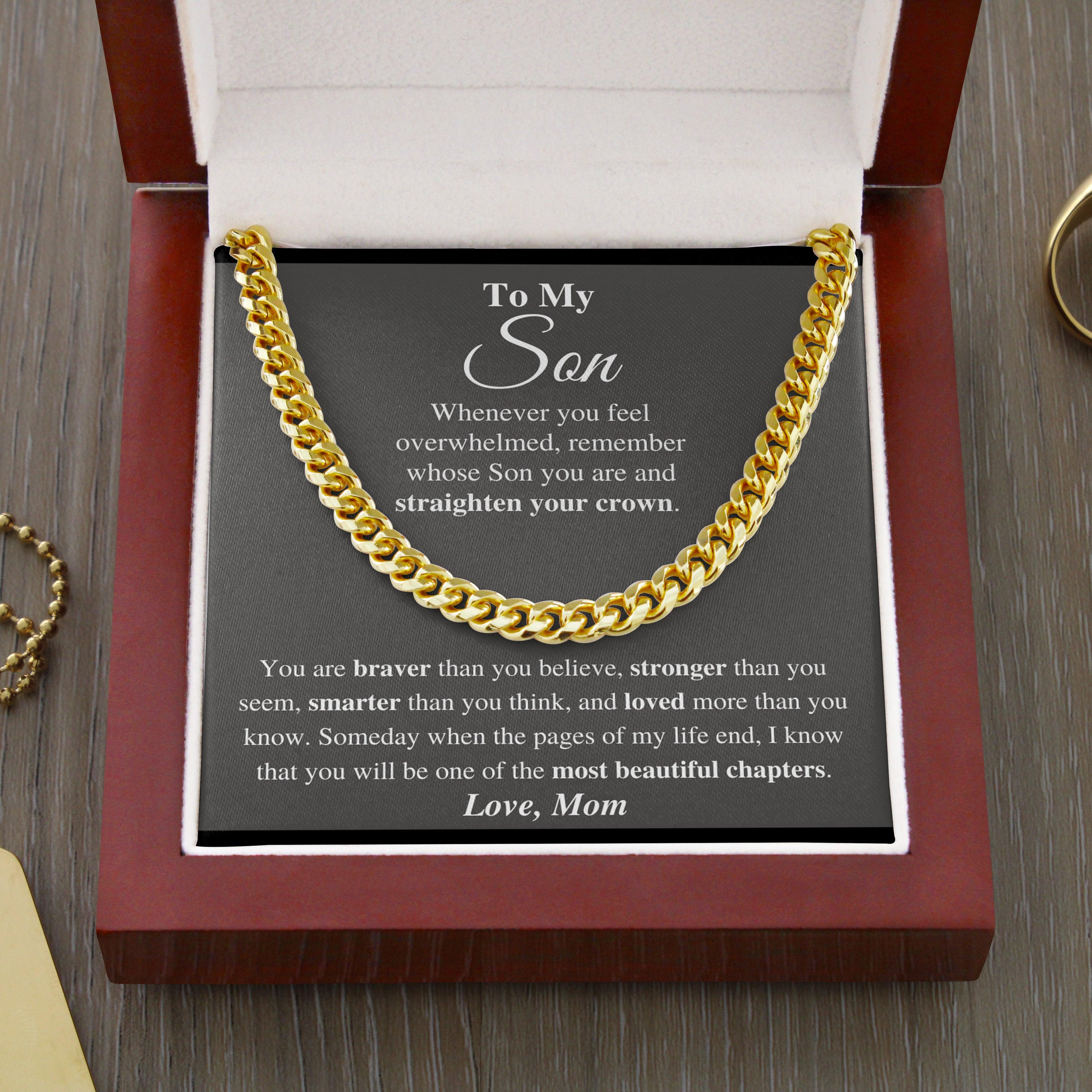 Son - Your Life - Cuban Link Chain