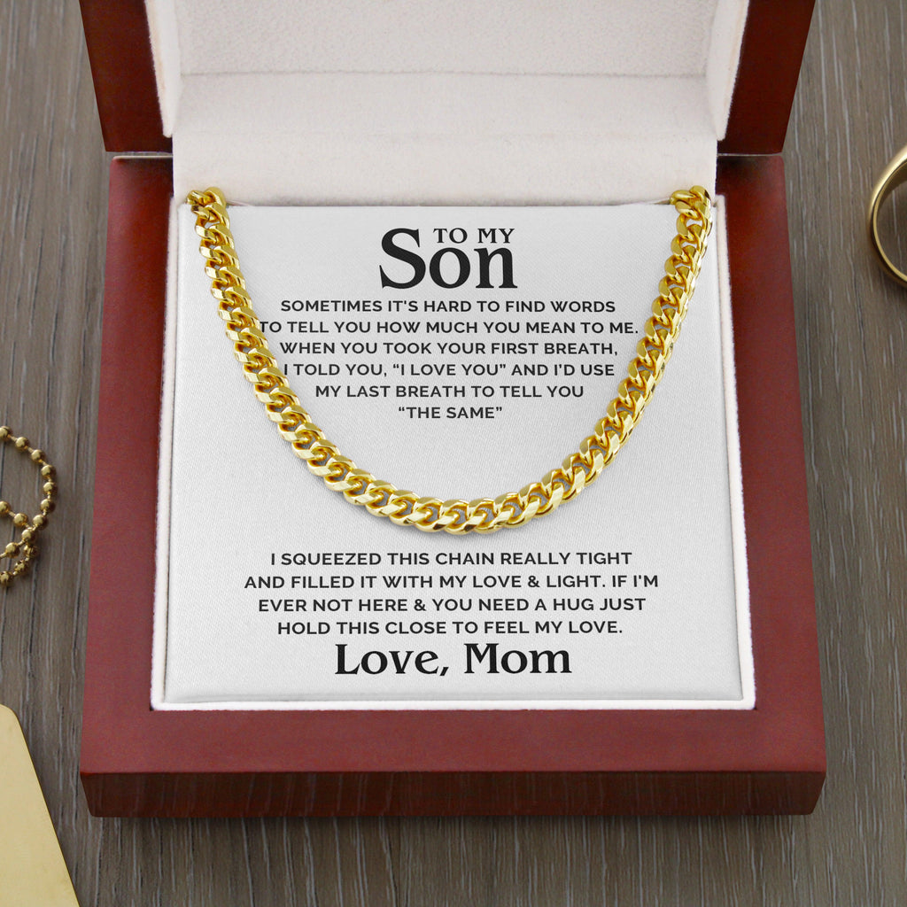 Son - Love & Light - Cuban Link Chain