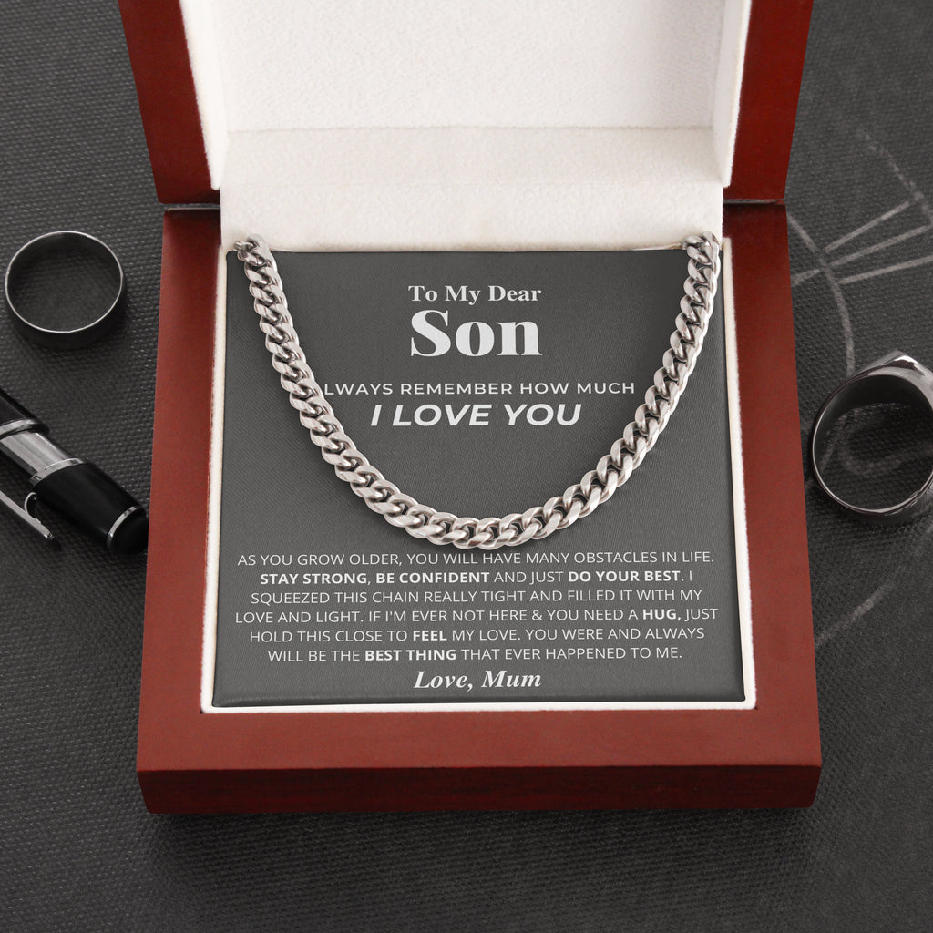 Son - Strong Life - Cuban Link Chain