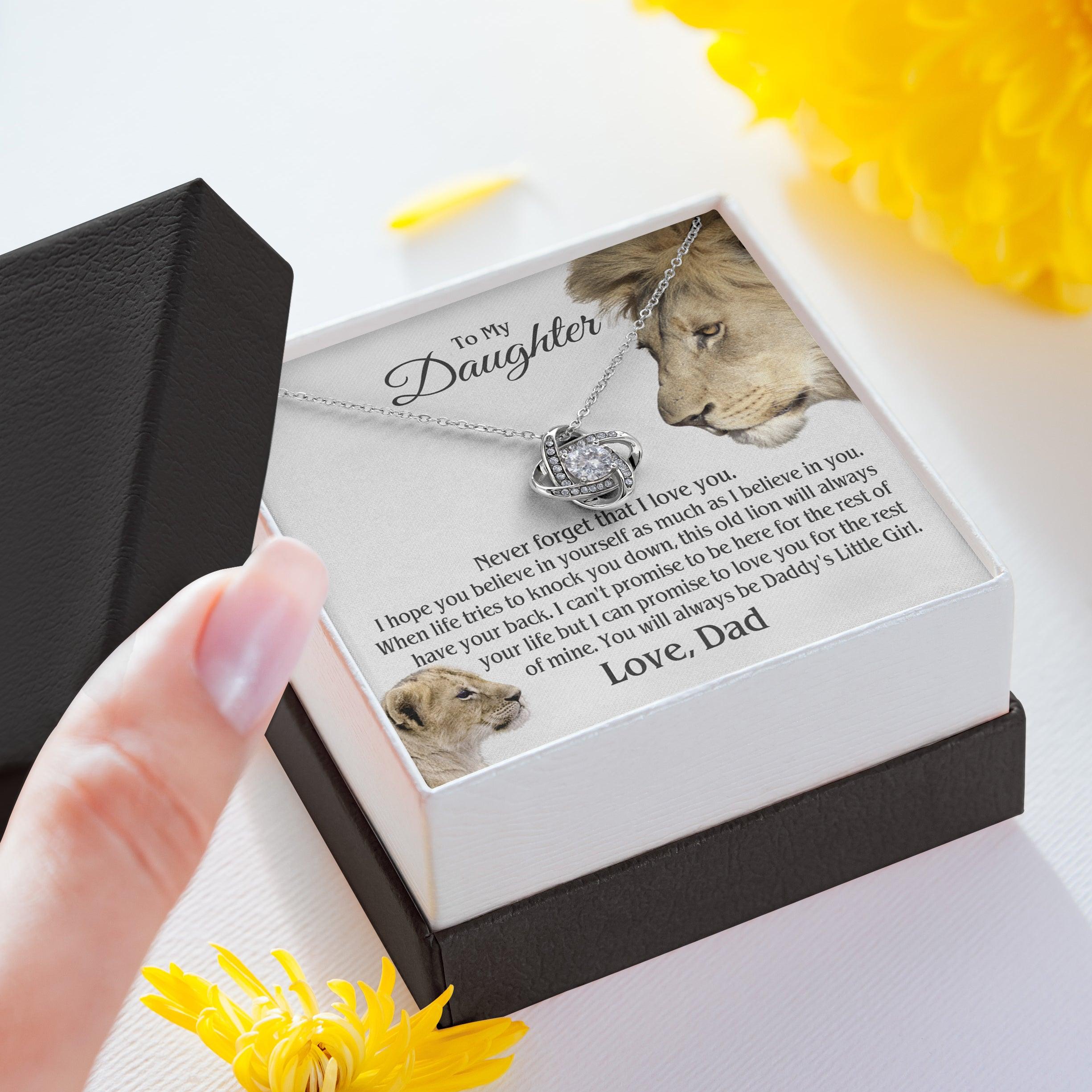 Daughter - Believe in yourself - Necklace