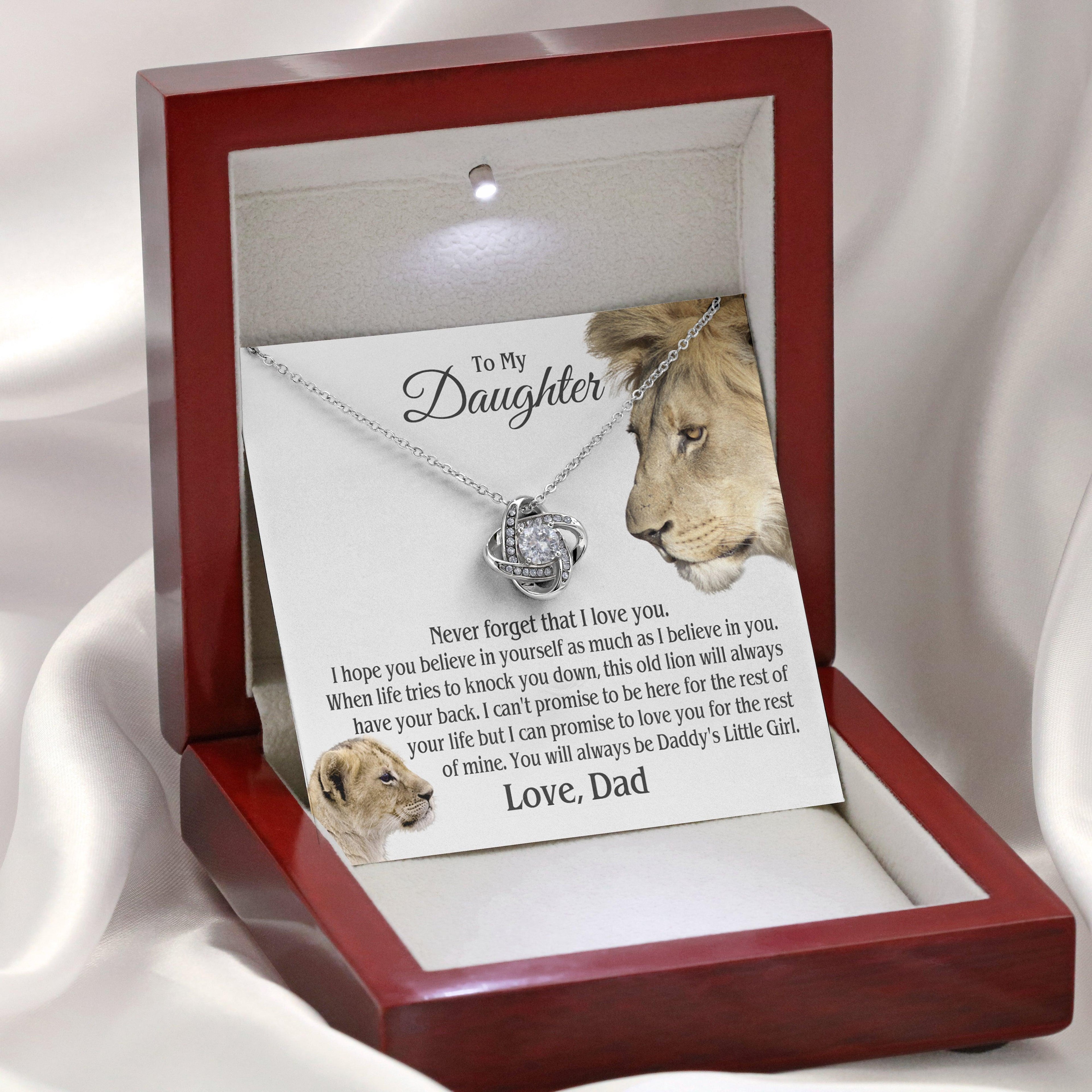 Daughter - Believe in yourself - Necklace