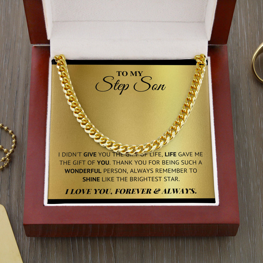 Stepson - Brighest Star - Cuban Link Chain