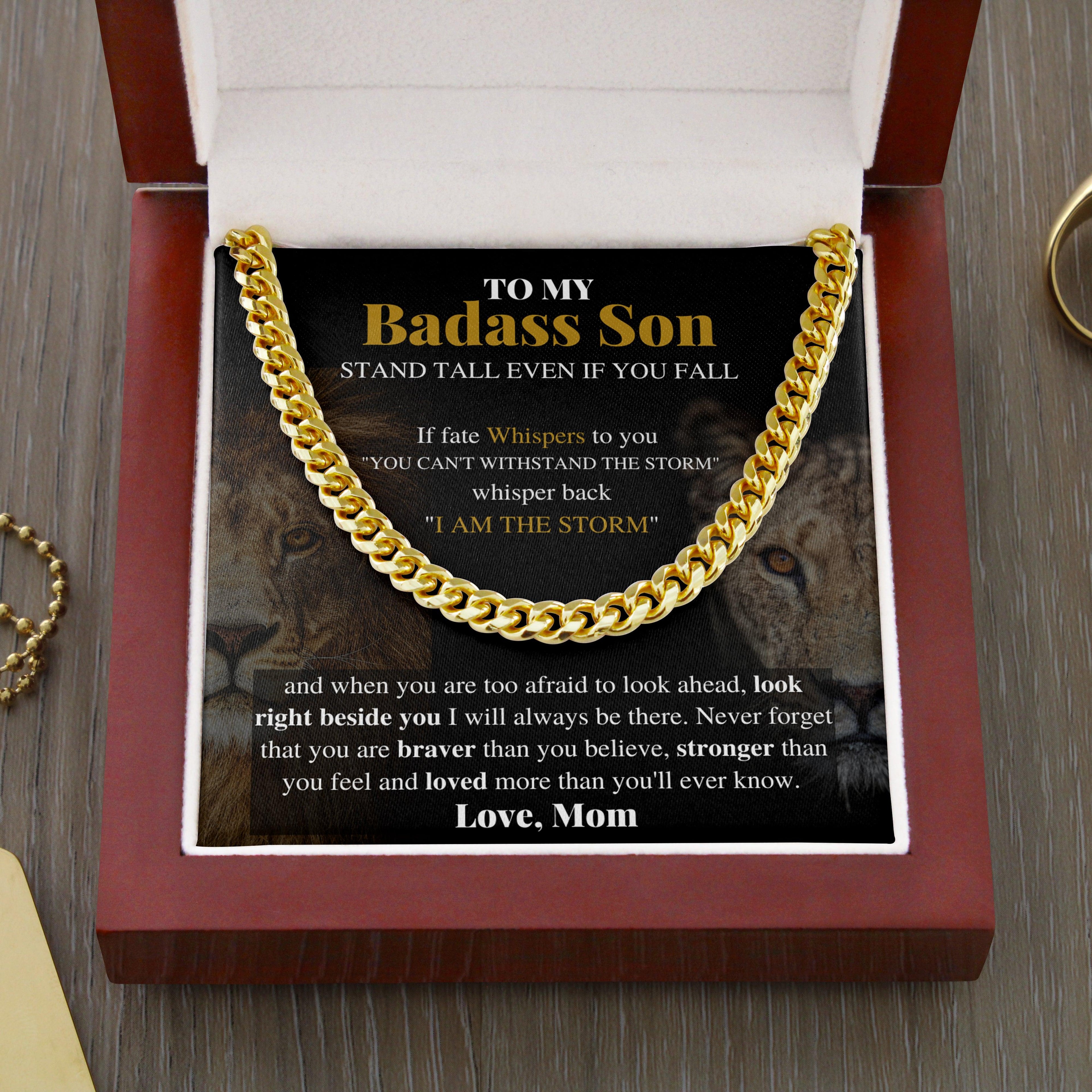 Son - I Am The Strom - Cuban Link Chain