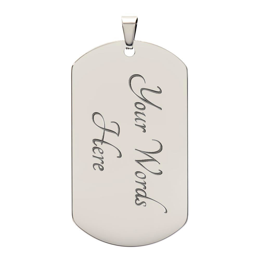 Future Husband - Fate & Choice - Military Necklace