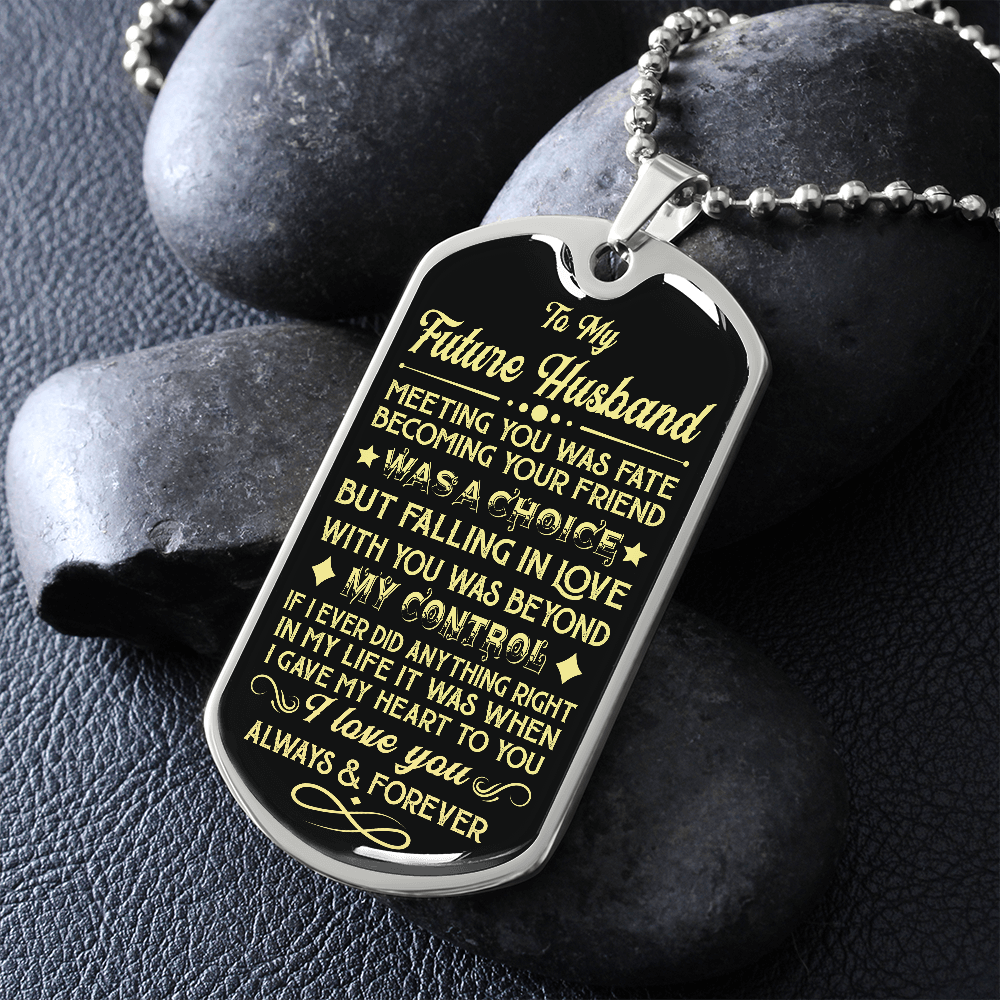 Future Husband - Fate & Choice - Military Necklace