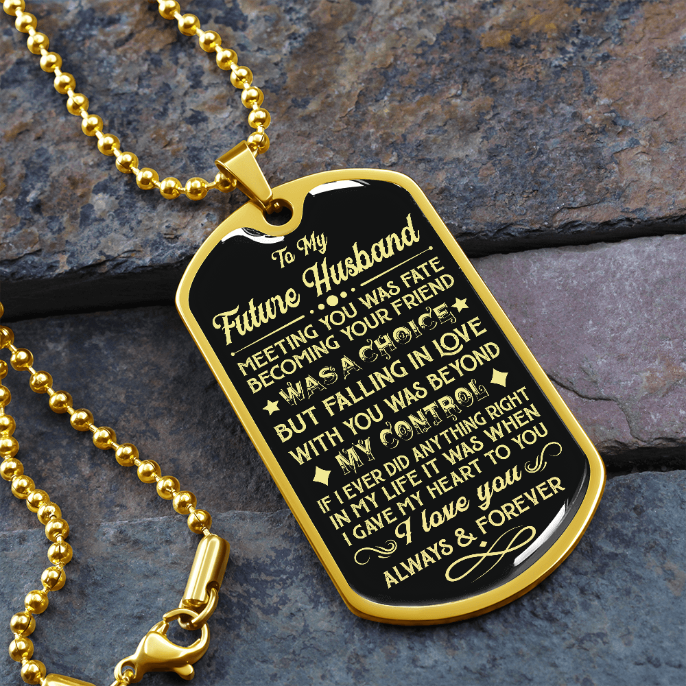 Future Husband - Fate & Choice - Military Necklace