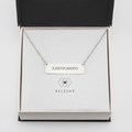Horizontal Roman Numerals - Necklace