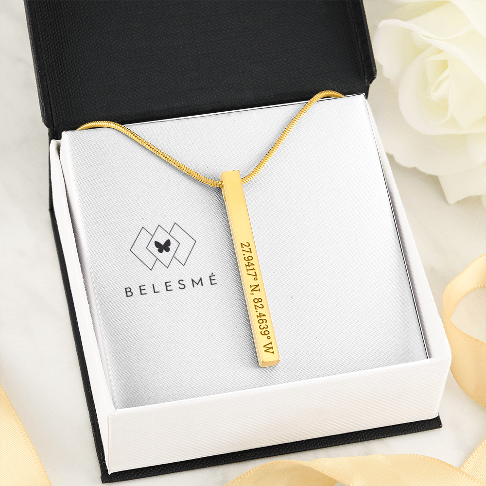Coordinates Vertical - Necklace