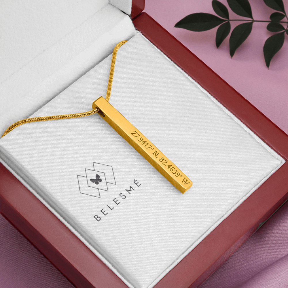 Coordinates Vertical - Necklace