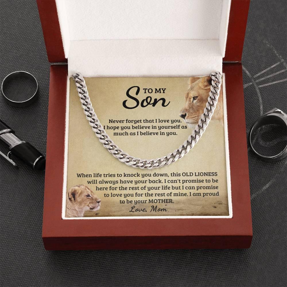 Son - Watch You - Cuban Link Chain