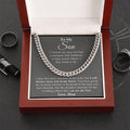 Son - Proudest Moment - Cuban Link Chain