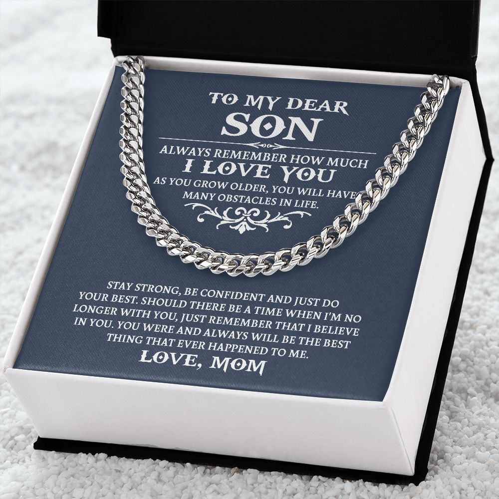 [Almost Sold Out] Son - Believe In You - Cuban Link Chain