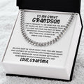 Grandson - Believe Deep in your Heart - Cuban Link Chain