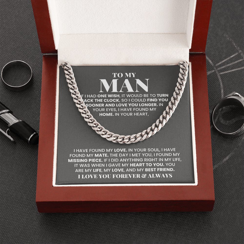 My Man - My Life - Cuban Chain Link
