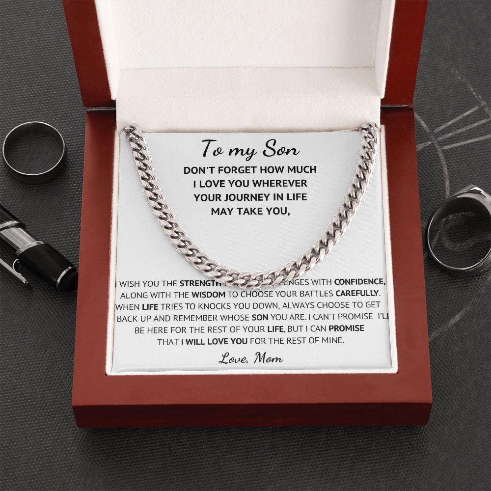 [ Almost Sold Out ] Son - Strong - Cuban Link Chain