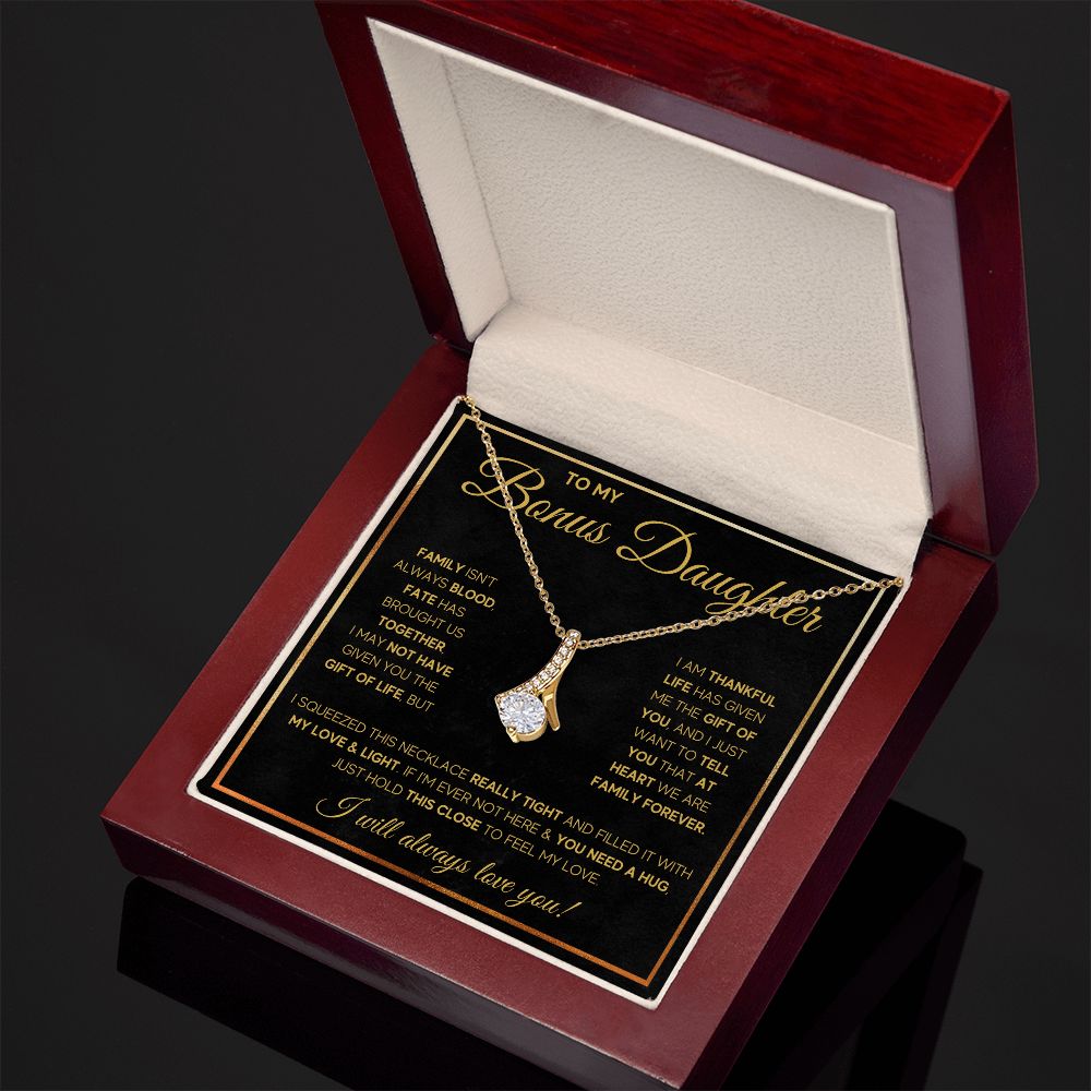 bonus daughter gifts from stepdad stepmom like a daughter to me jewelry daughter in law necklace gift for daughter in law