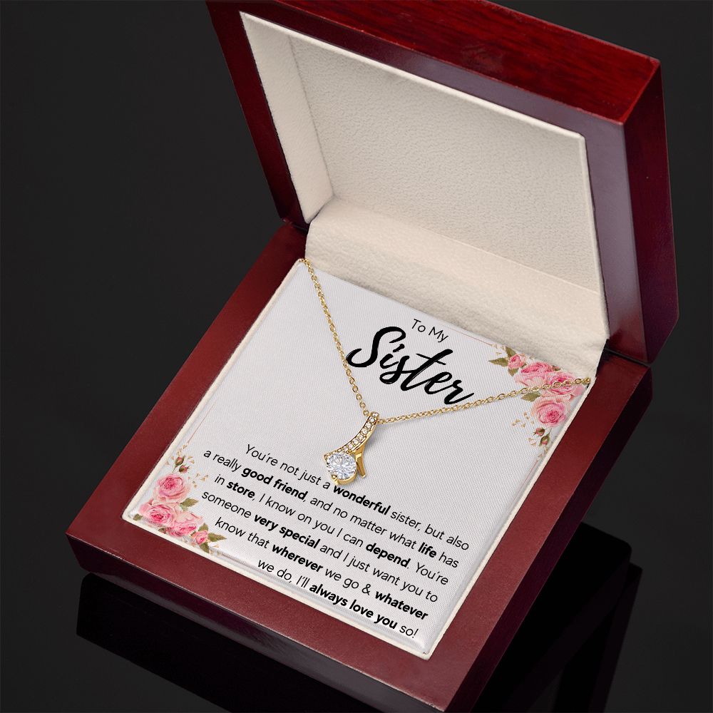 gifts for sister from brother sister birthday little sister jewerly gifts for sister necklace gift set sisters pendant necklace