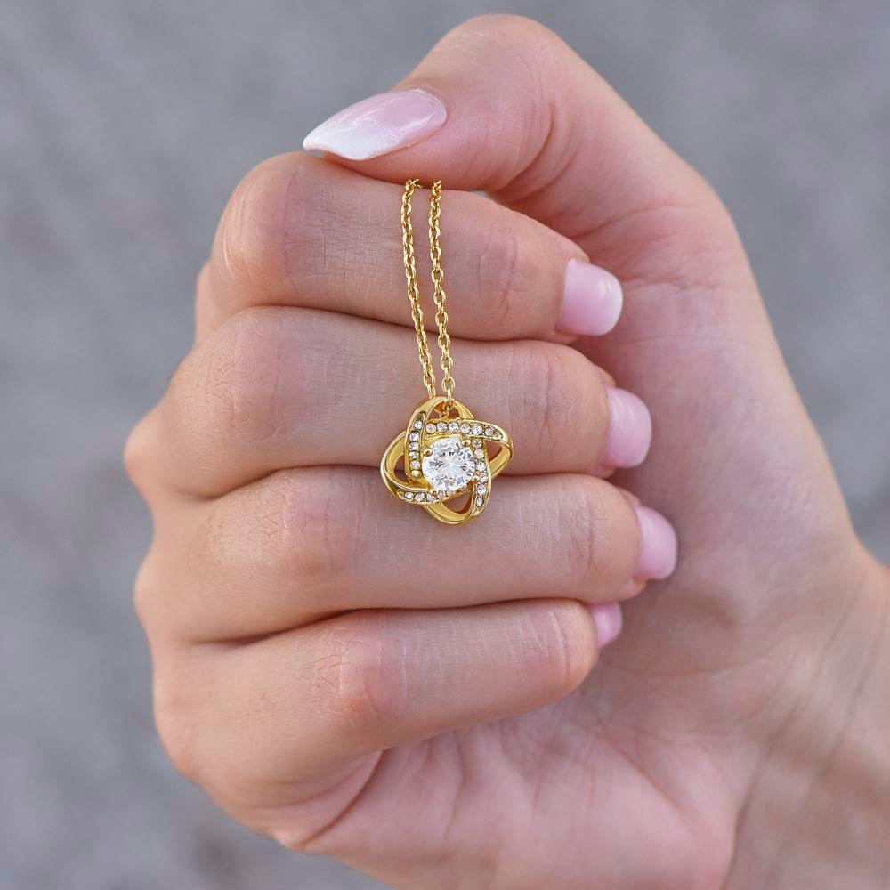 [Almost Sold Out] Daughter - Endless Love - Love Knot Necklace
