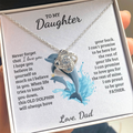 Daughter - Proud of you - Love Knot Necklace