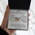 [Almost Sold Out] Daughter - Proudness - Interlocking Hearts Necklace