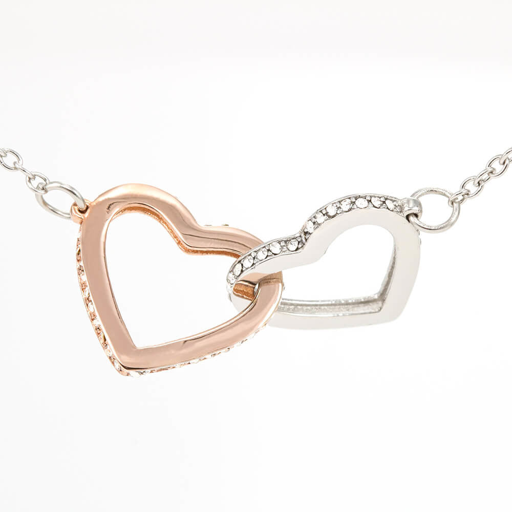 [ Almost Sold Out ] Daughter - Carry You Forever - Interlocking Hearts Necklace