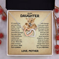 [Almost Sold Out] Daughter - Old Lioness - Interlocking Hearts Necklace