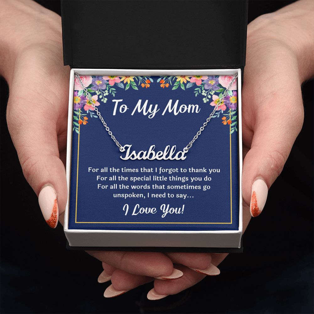Personalized gifts for moms birthday mom christmas gifts mom and daughter necklace mom and son necklace mother daughter jewelry