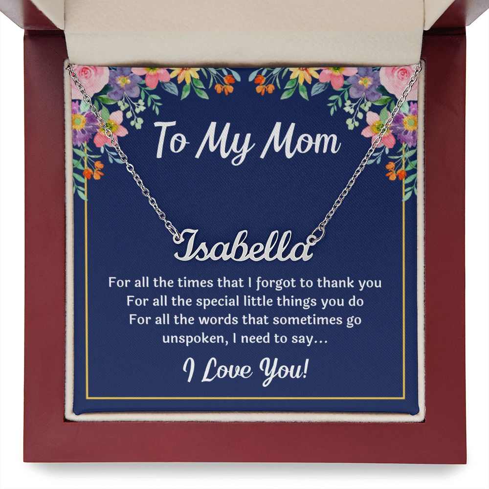 Personalized gifts for moms birthday mom christmas gifts mom and daughter necklace mom and son necklace mother daughter jewelry