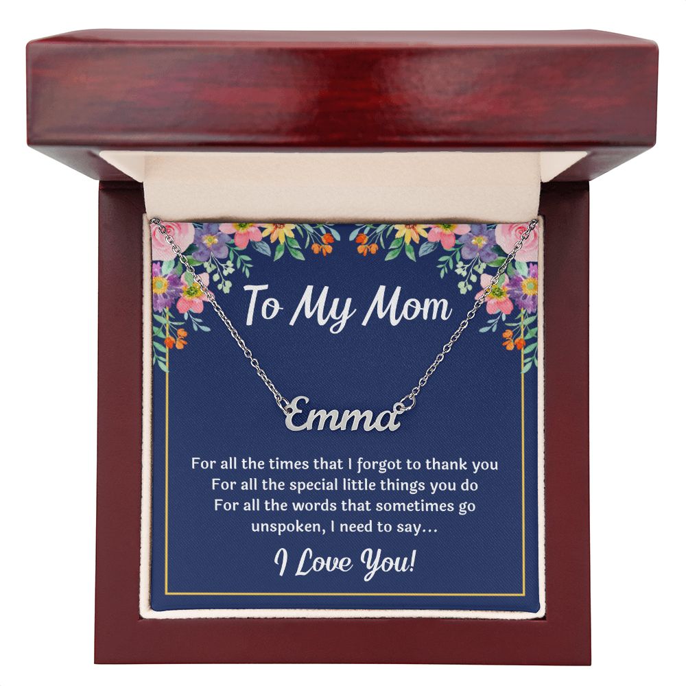 Personalized gifts for moms birthday mom christmas gifts mom and daughter necklace mom and son necklace mother daughter jewelry