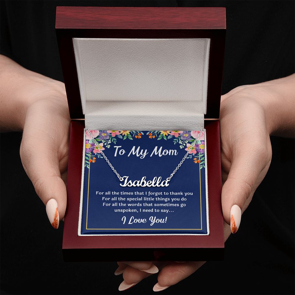 Personalized gifts for moms birthday mom christmas gifts mom and daughter necklace mom and son necklace mother daughter jewelry